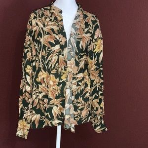Floral Long Sleeve Top